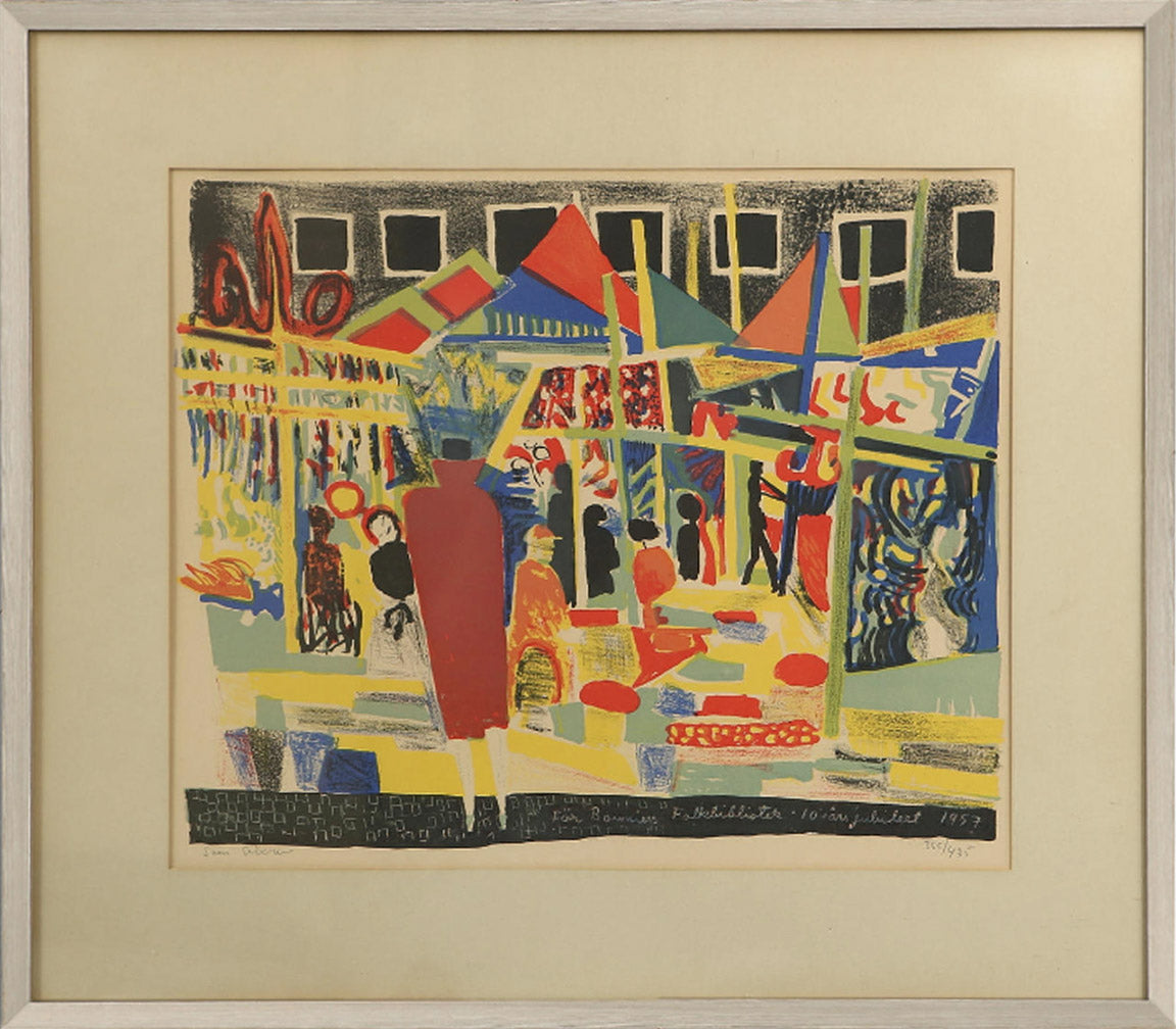 Colourful Street Scene Ed. 375 of 455