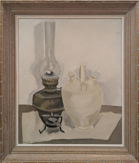 Still life with Oil lamp