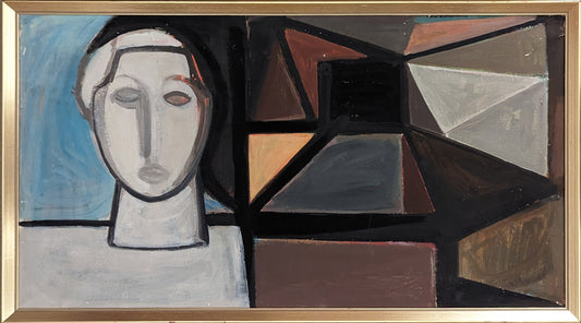 Still Life with Sculpted Head