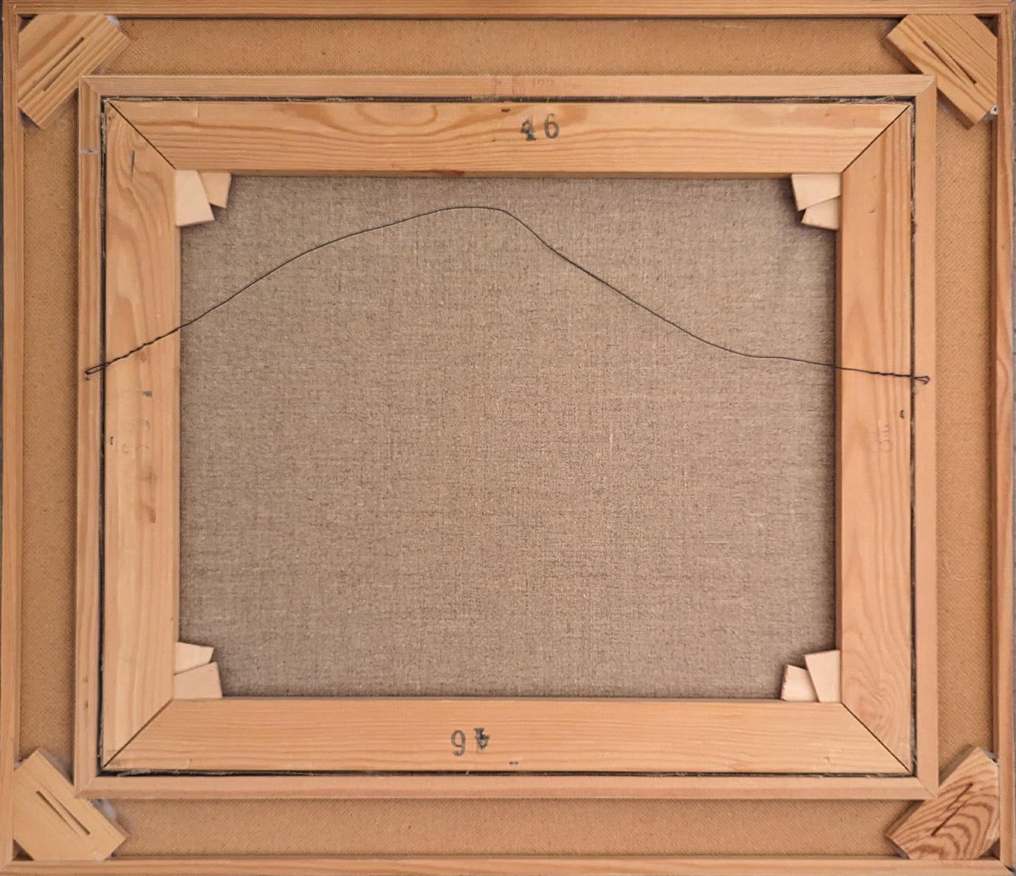 Town Silhouetted at Twilight