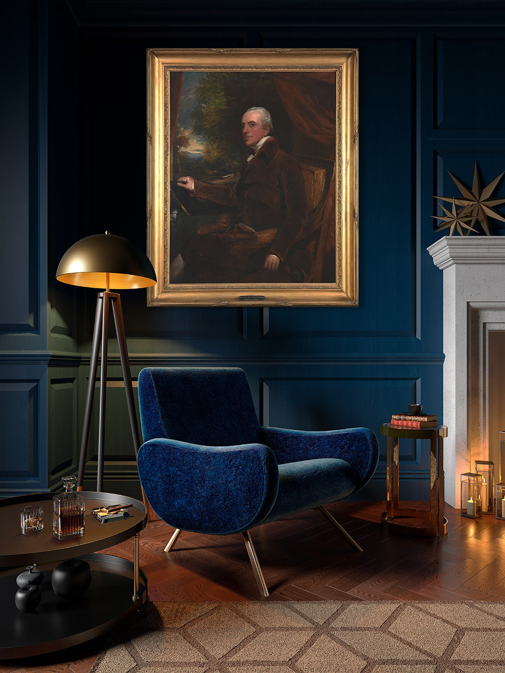 Portrait of William Baker of Bayfordbury