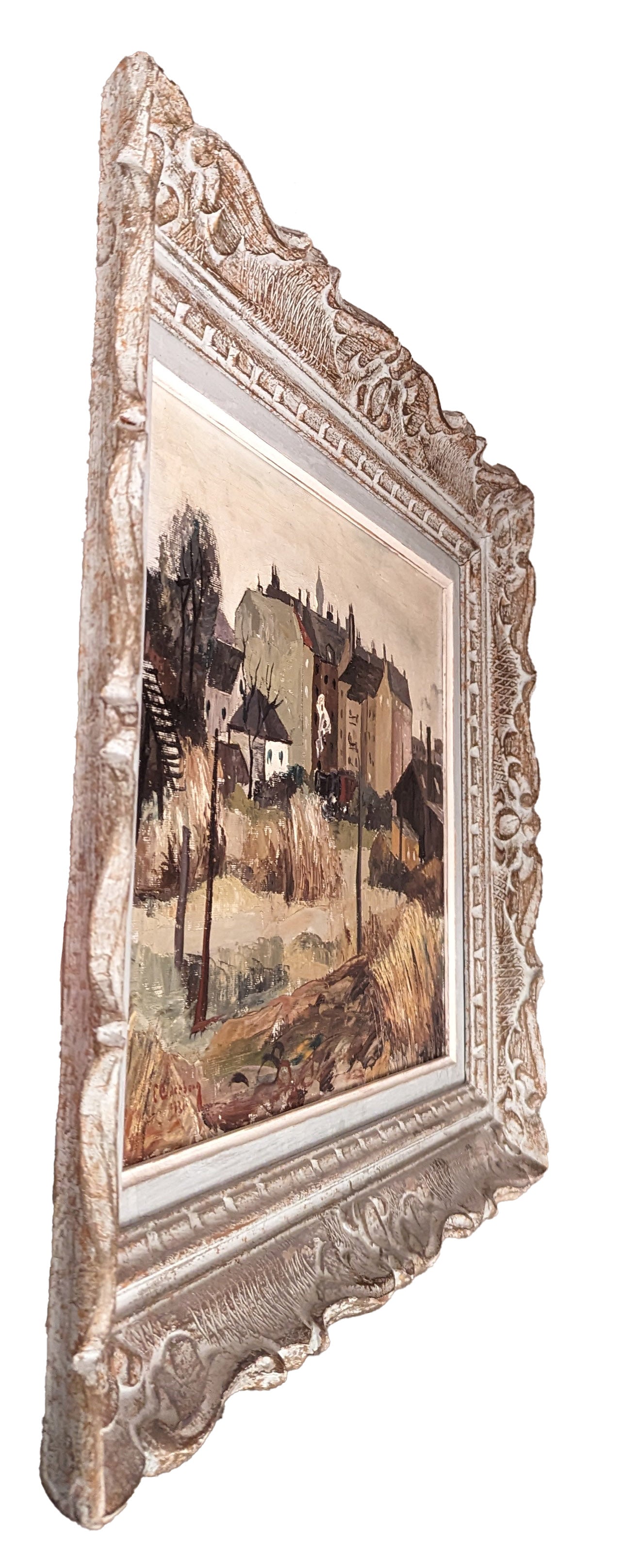 Steam Engine in a Town