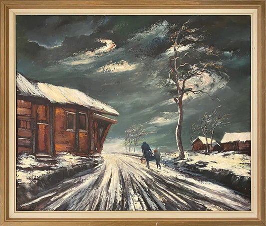 20th Century Swedish School ‘The long walk home’