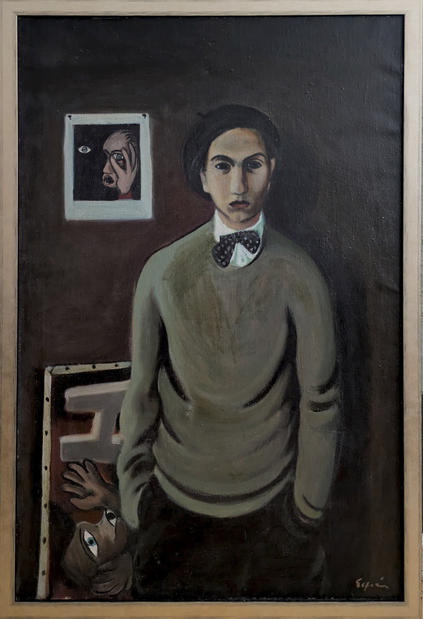 Self Portrait in the Studio