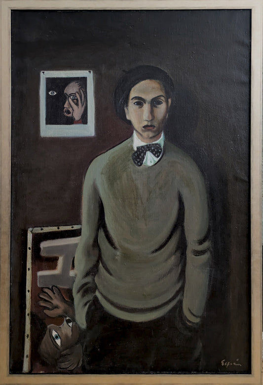 Self Portrait in the Studio