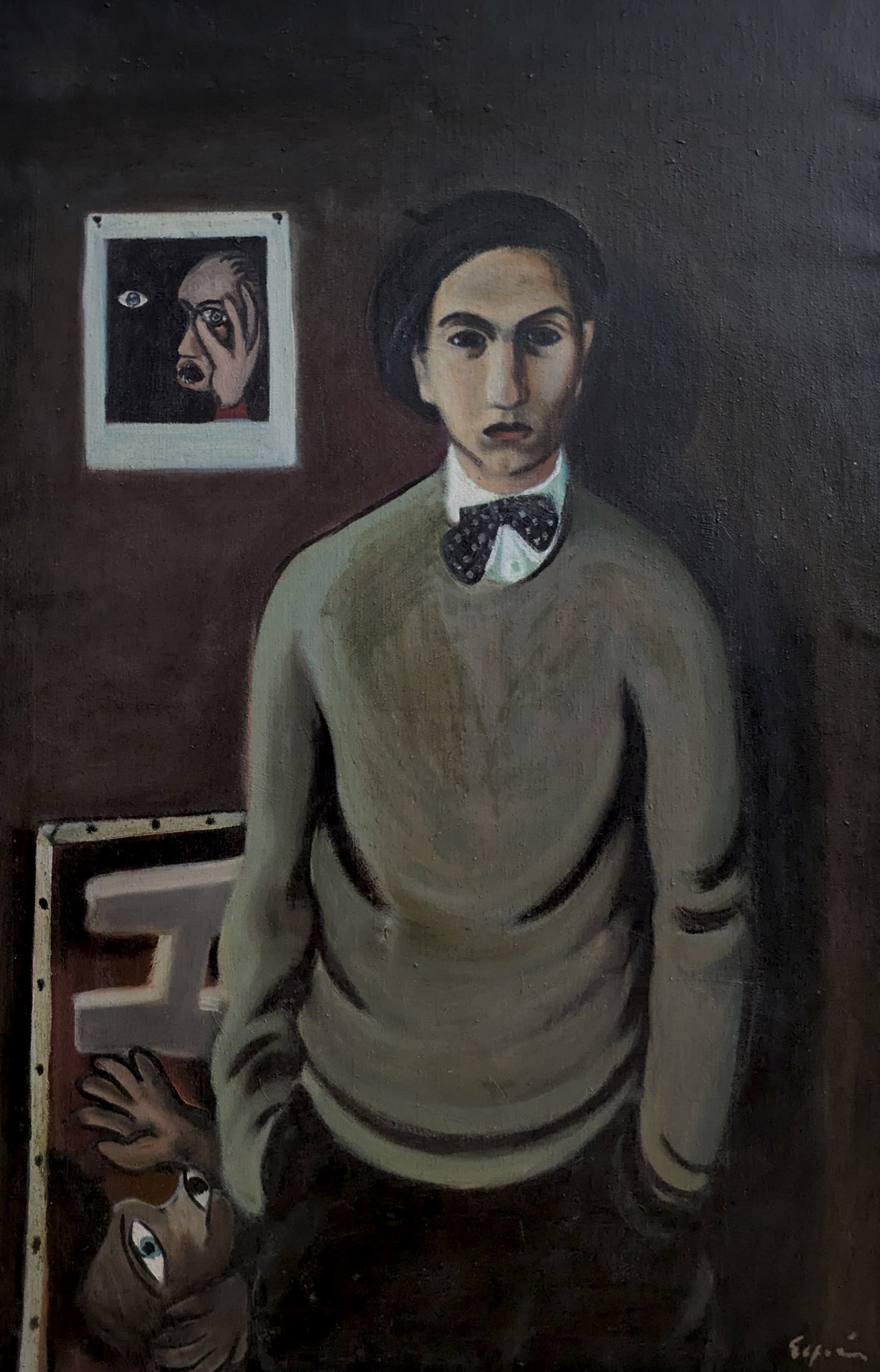 Self Portrait in the Studio