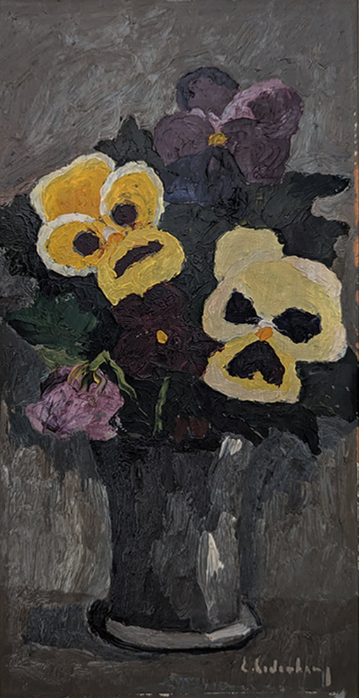 Still Life with Pansies