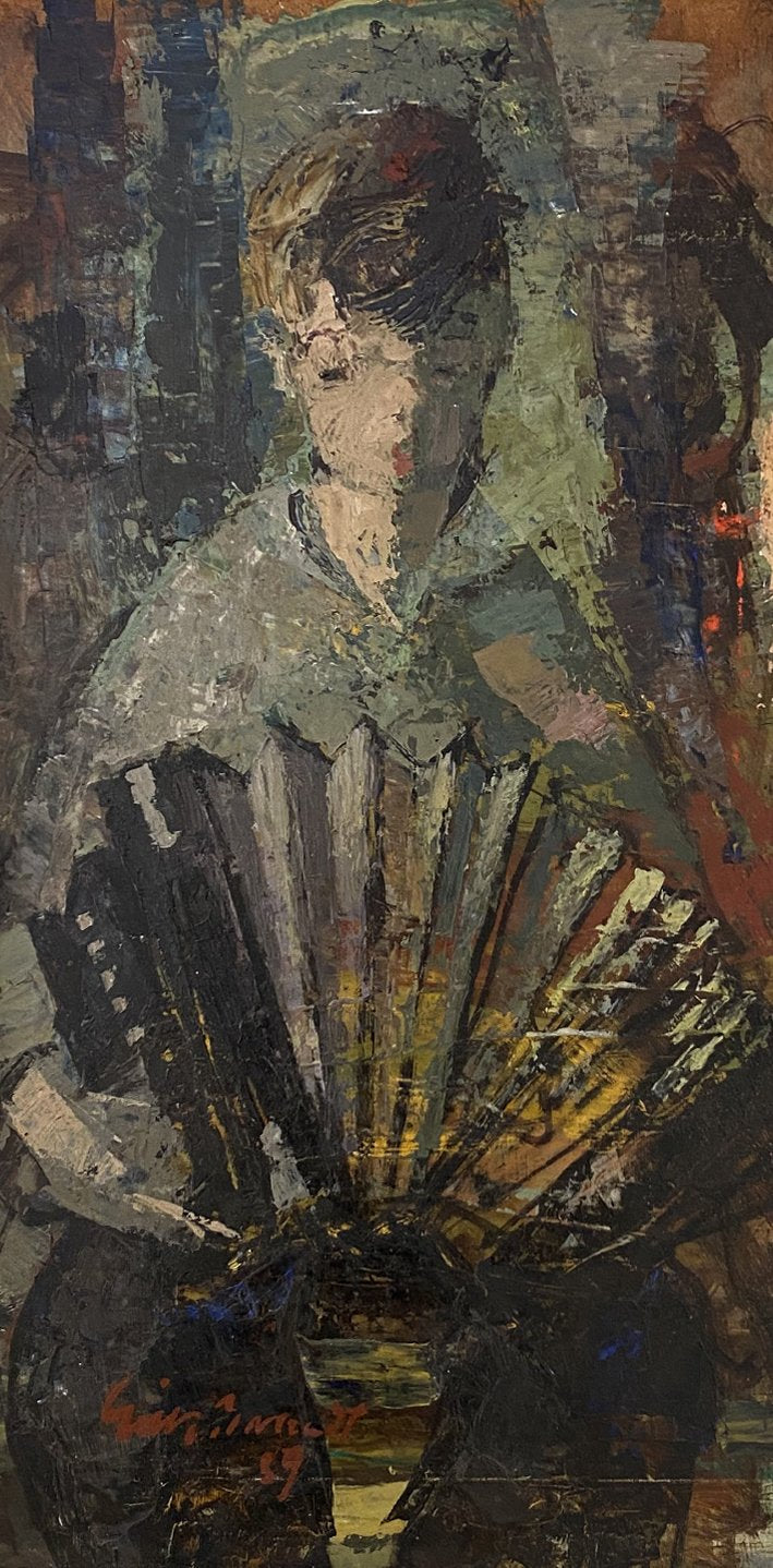 The Young Accordion Player