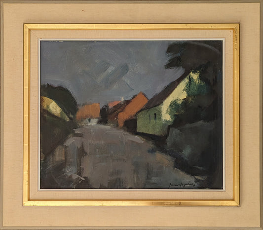 Village Road at Dusk