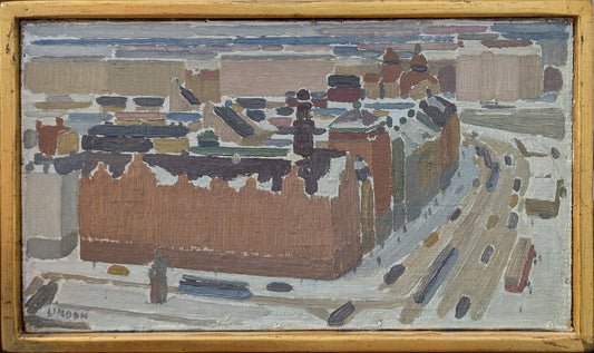 Skeppsbron, Stockholm under Snow, 1961