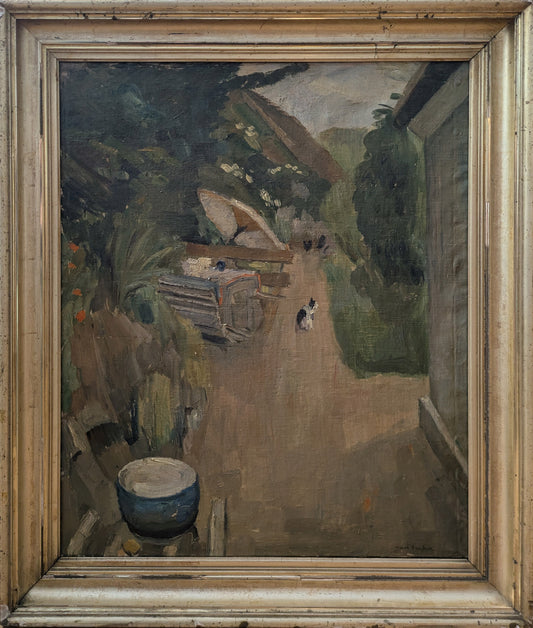 Cat in the lane