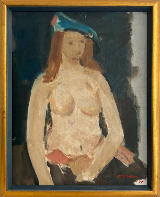 Nude in a Blue Bonnet, 1975