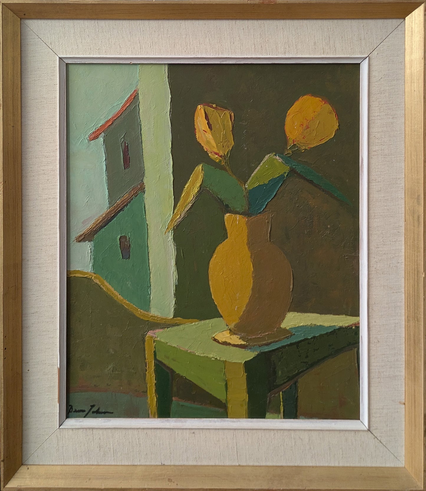 Still life by an Open Window