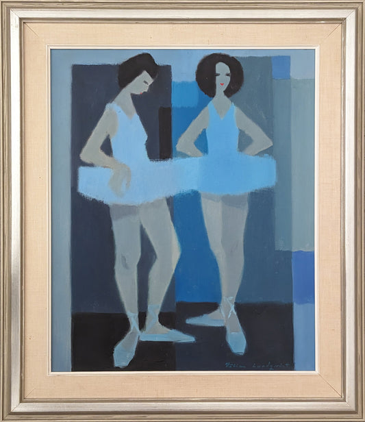 Ballerinas in Blue