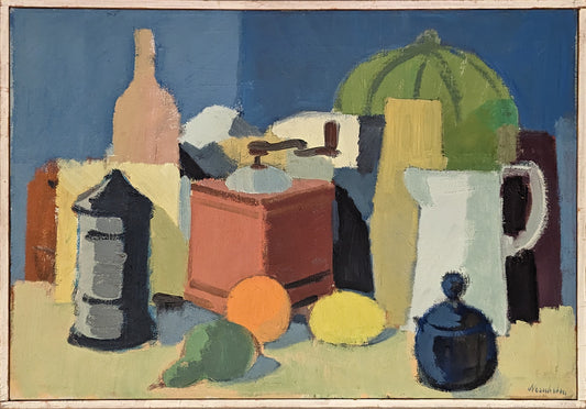 Still Life with Coffee Grinder