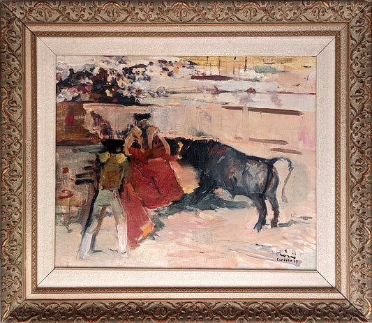 20th Century Swedish Artist ‘A Bull Fight’