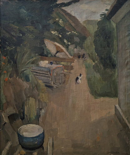 Cat in the lane