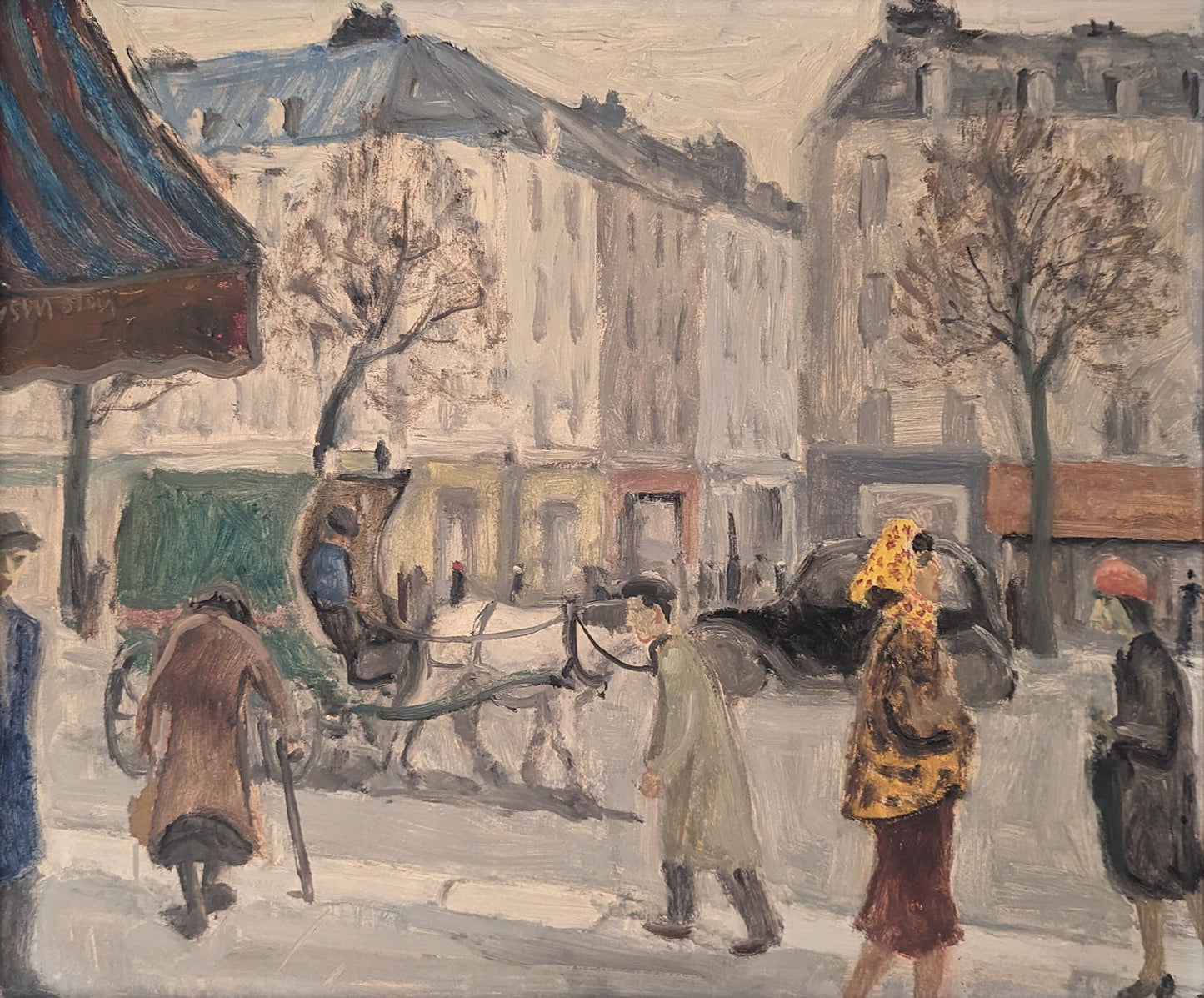 A Busy Continental Street