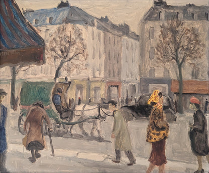 A Busy Continental Street