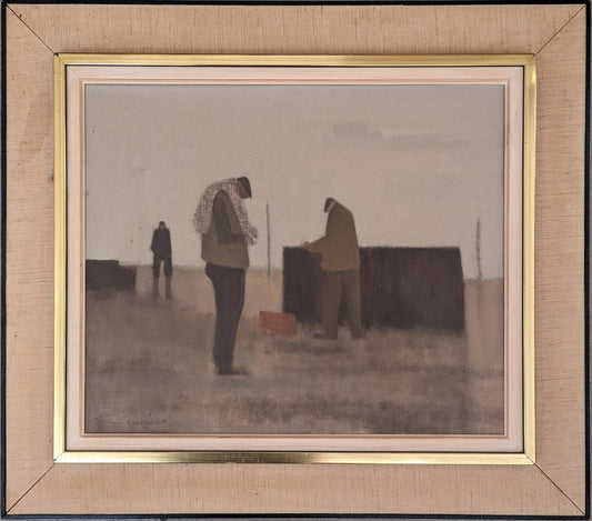 Fishermen on a shore’