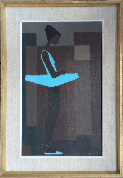 Ballerina in Blue