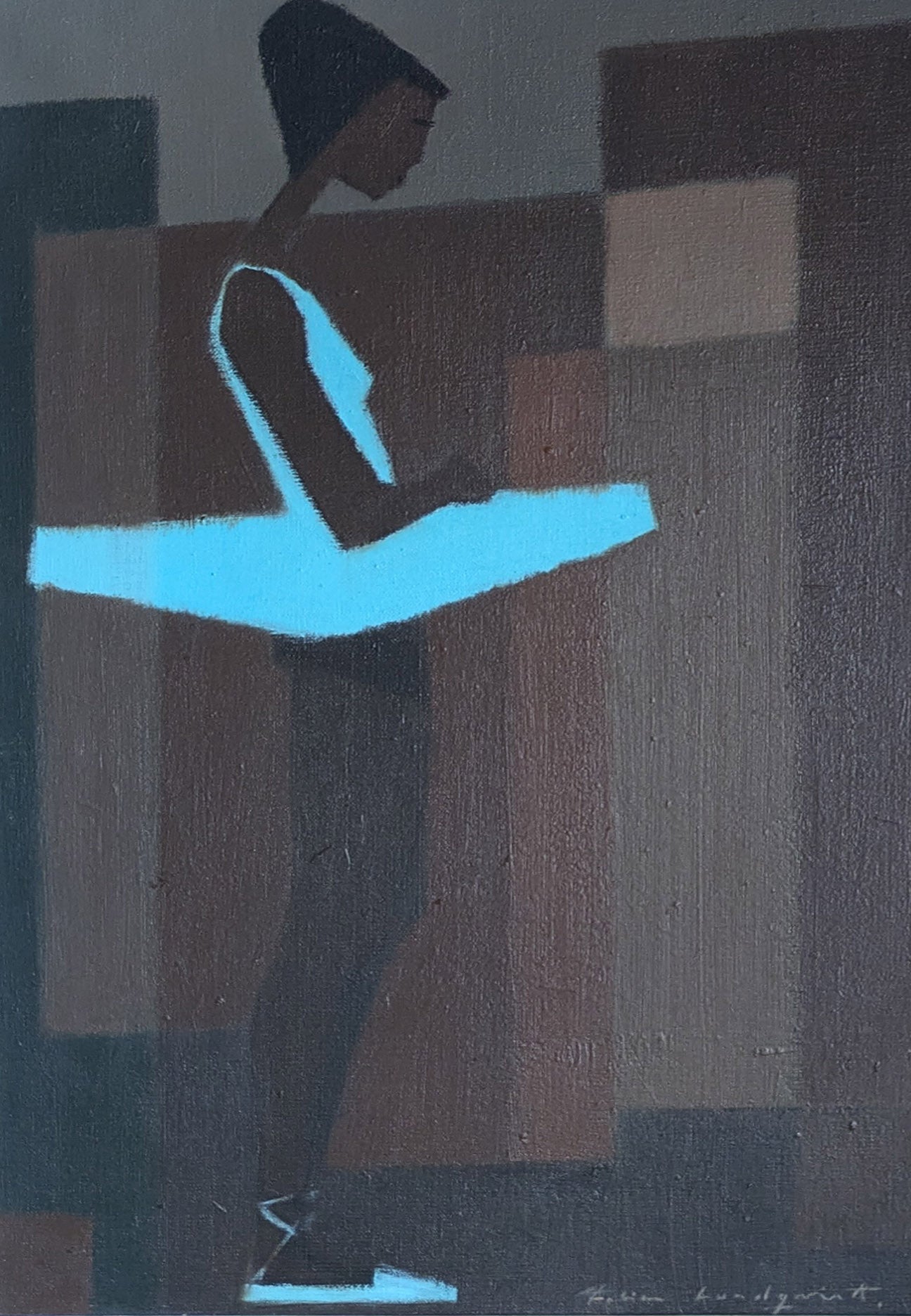Ballerina in Blue