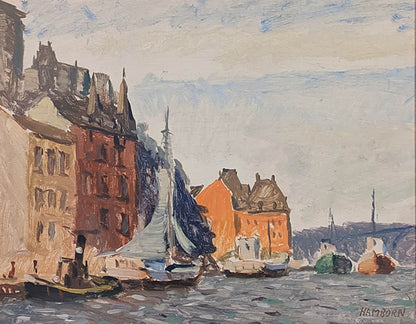 Boats in a Nordic Harbour