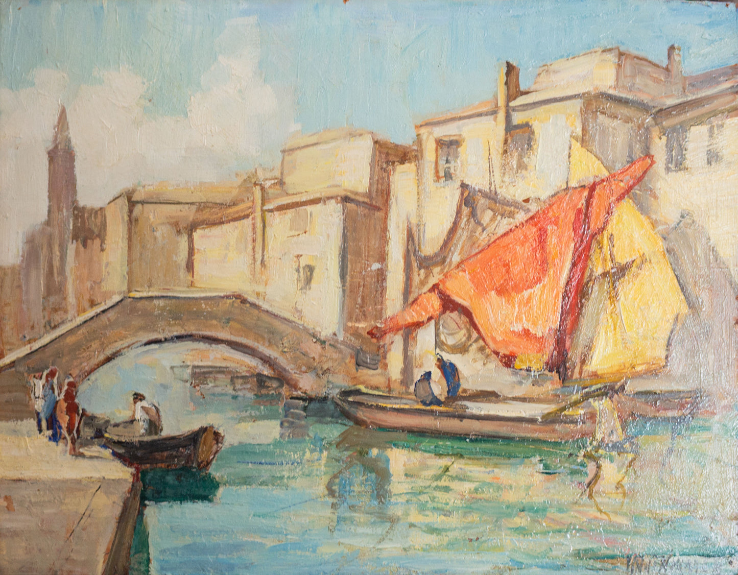 Canalside, Venice