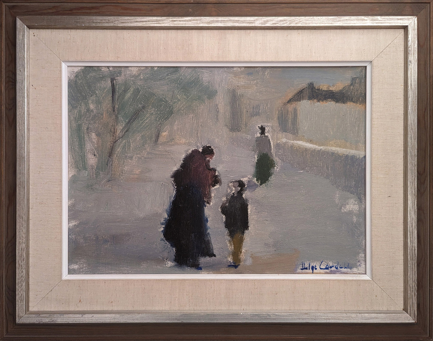 Chatting in the Snow