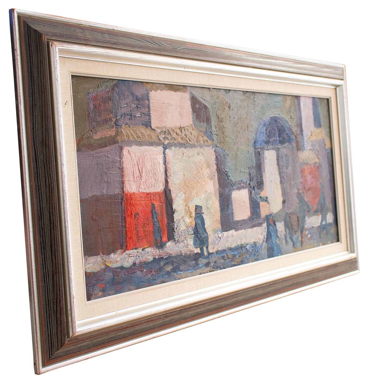 Donkey & Figure in a Street