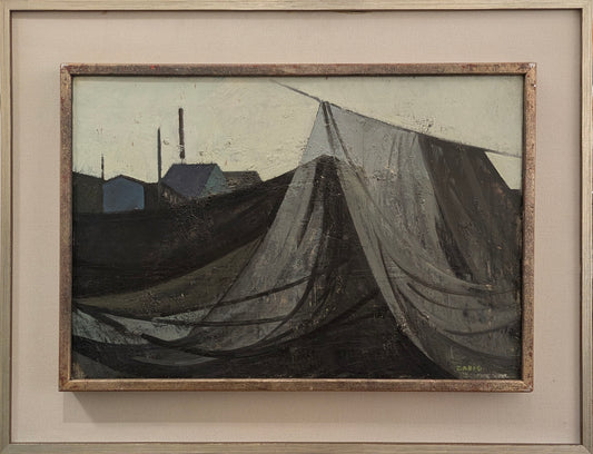 20th Century Swedish School 'Drying Nets'