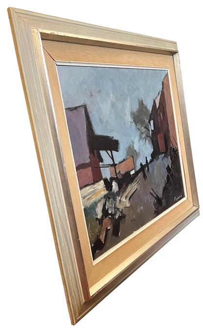 Figures in a Farmyard