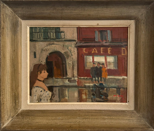 A Girl in the Street, Paris, 1971