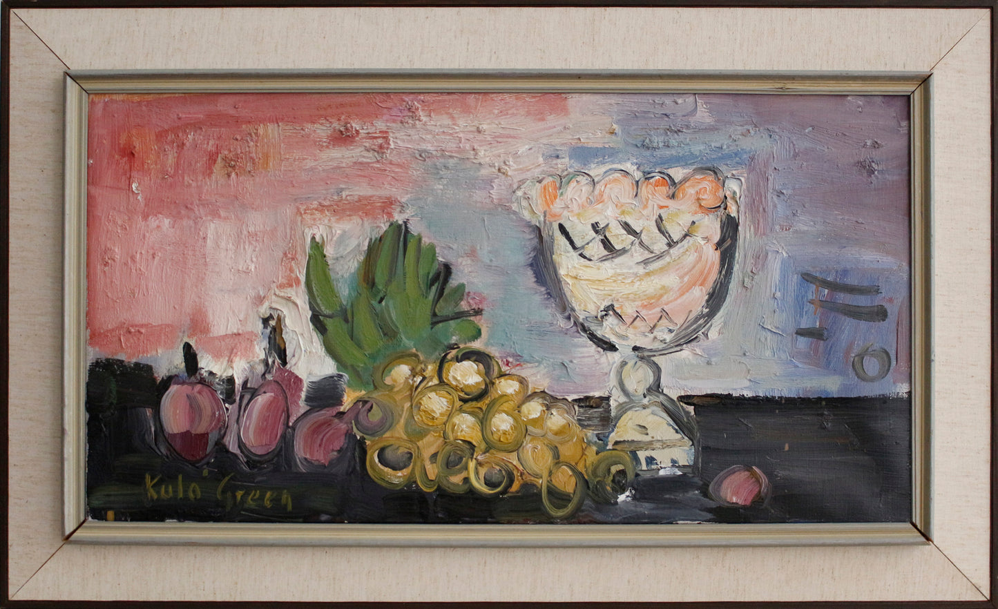 Still life with grapes