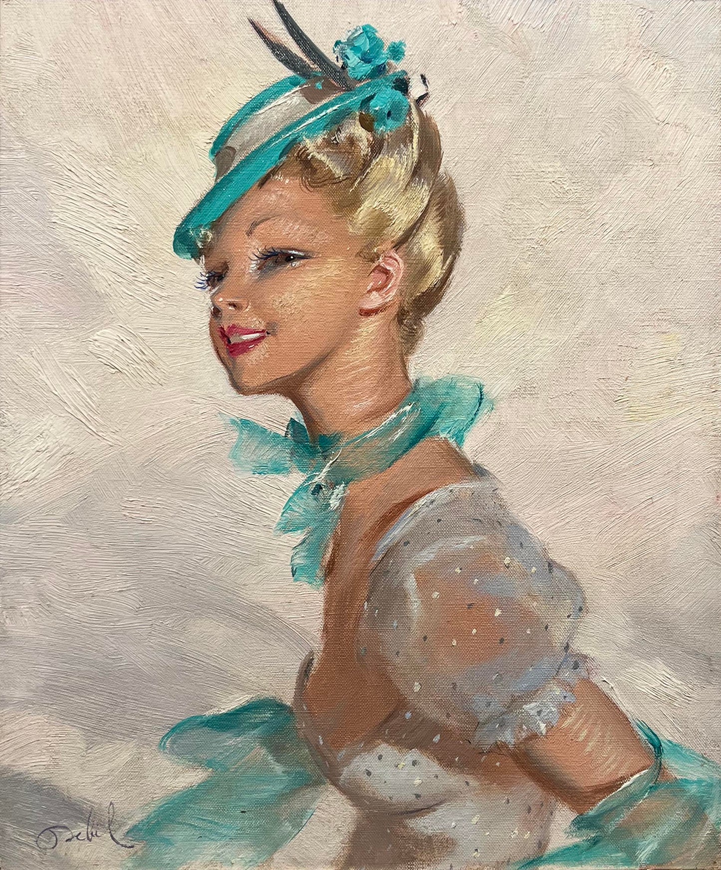 20th Century French School 'La Parisienne'