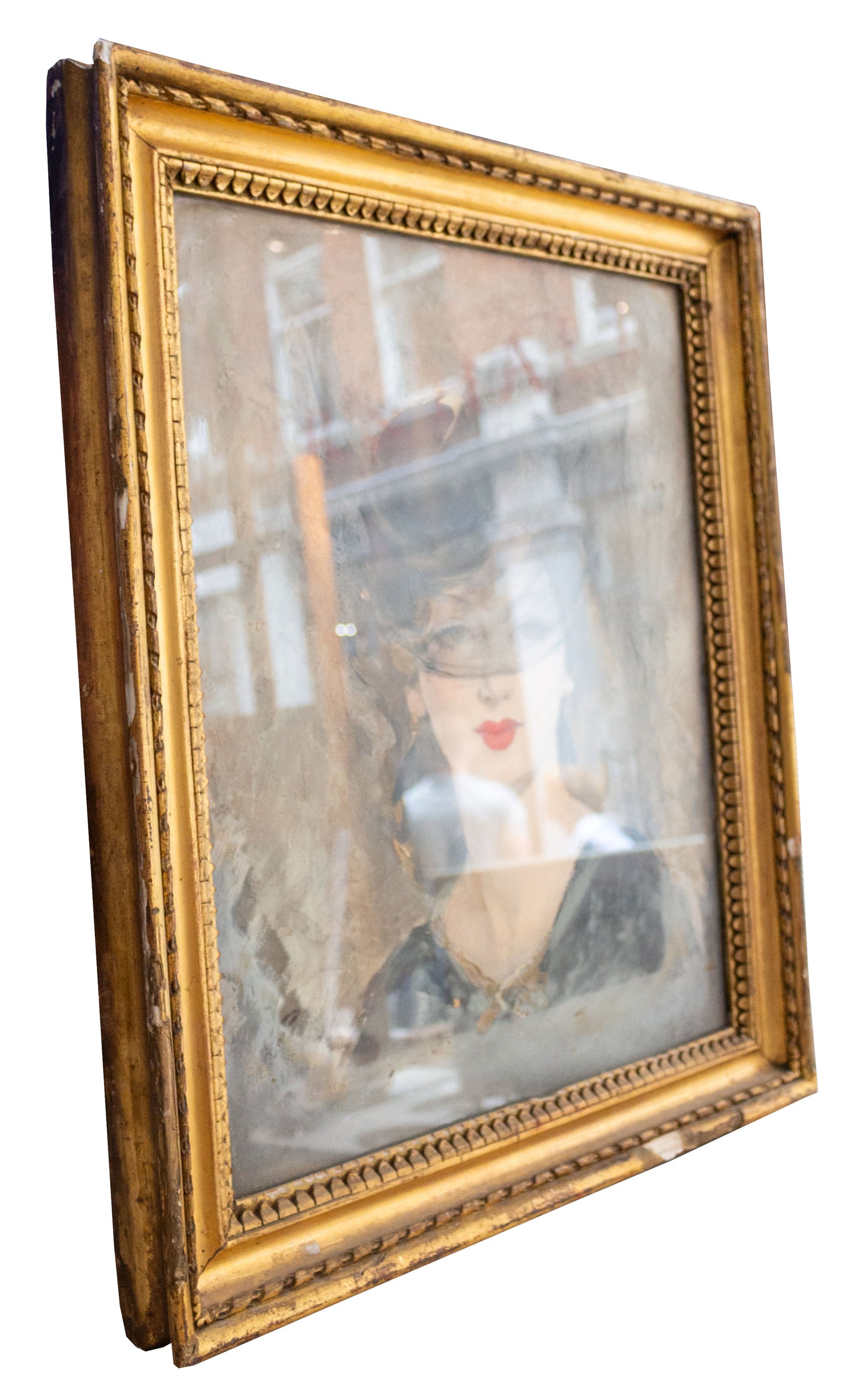 Lady in a Black Hat