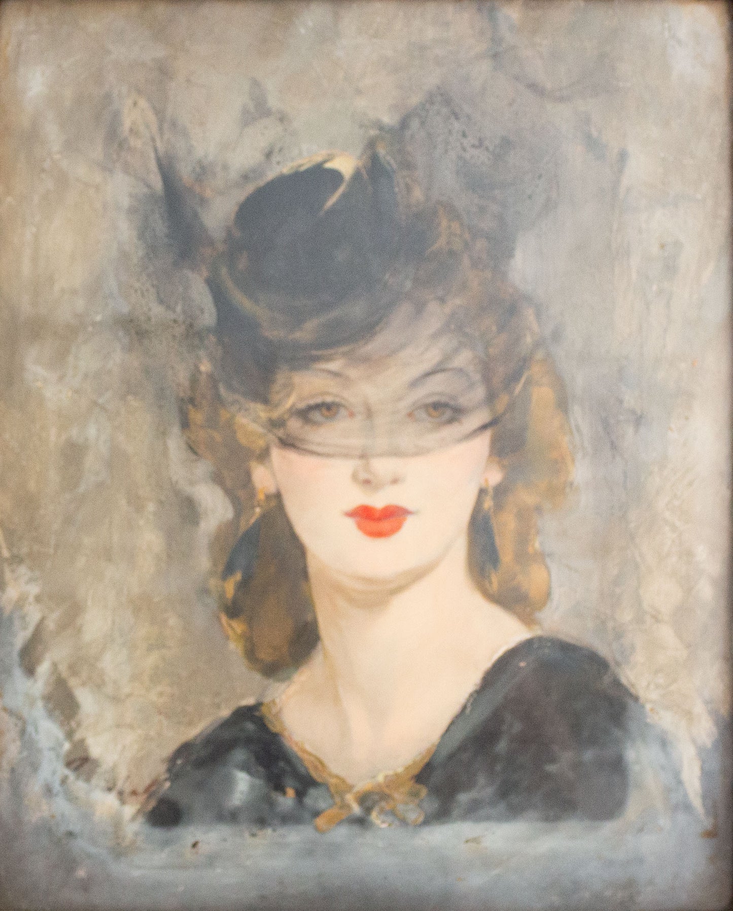 Lady in a Black Hat
