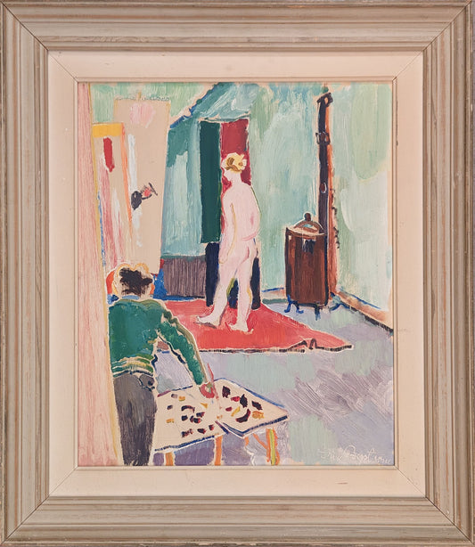 Nude Warming in the Studio