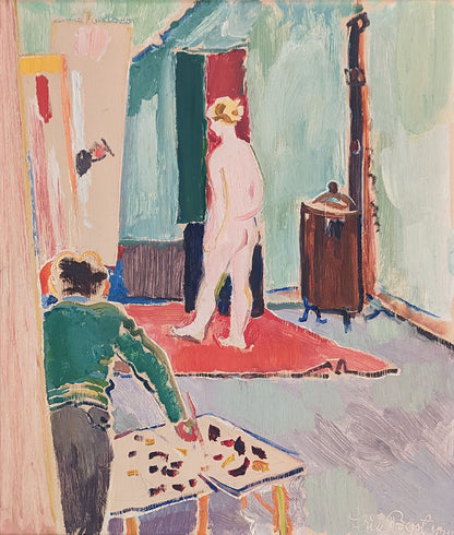 Nude Warming in the Studio
