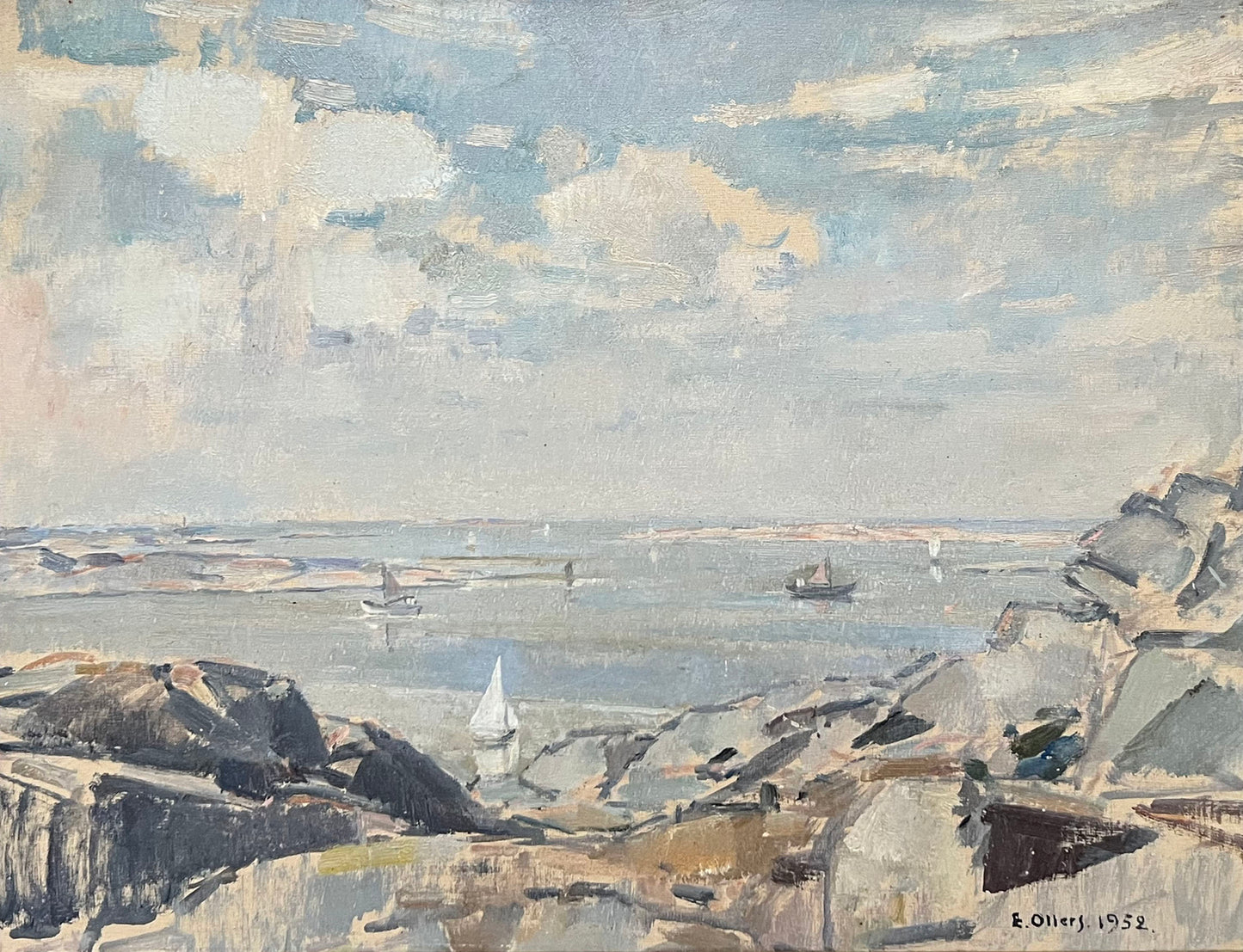 Sails off the Swedish Coast