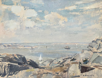 Sails off the Swedish Coast