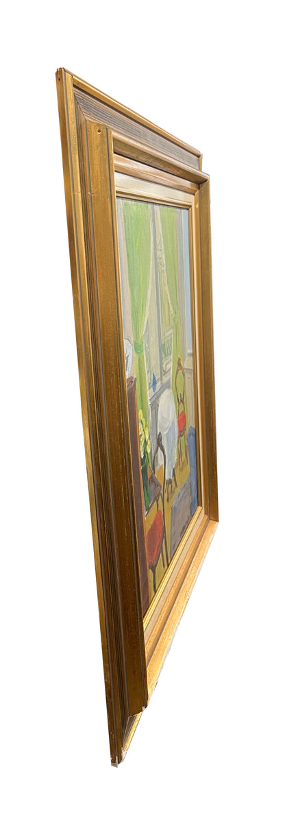 20th Century Swedish School 'Salon Interior'