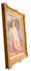 Seated Nude in Red