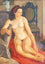Seated Nude in Red
