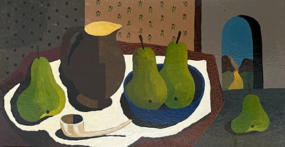 Still Life with Pears, Pipe and Jug