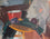 Still Life With Red Bucket