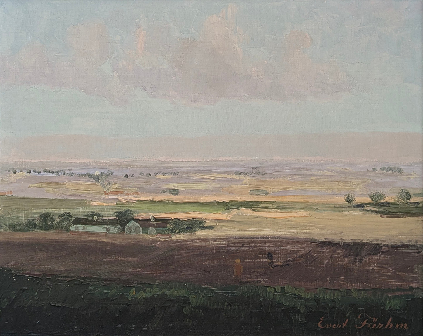 20th Century Swedish School 'Sunlit Landscape'