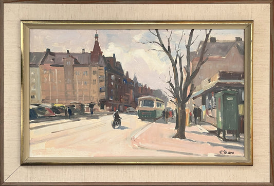 Eskil Skans (1905-1989) ‘The Blue Tram’