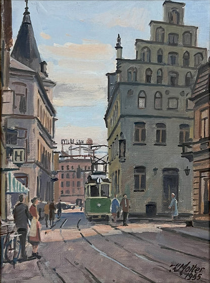 Kaj Moltar (1903-1977) ‘The Green Tram’