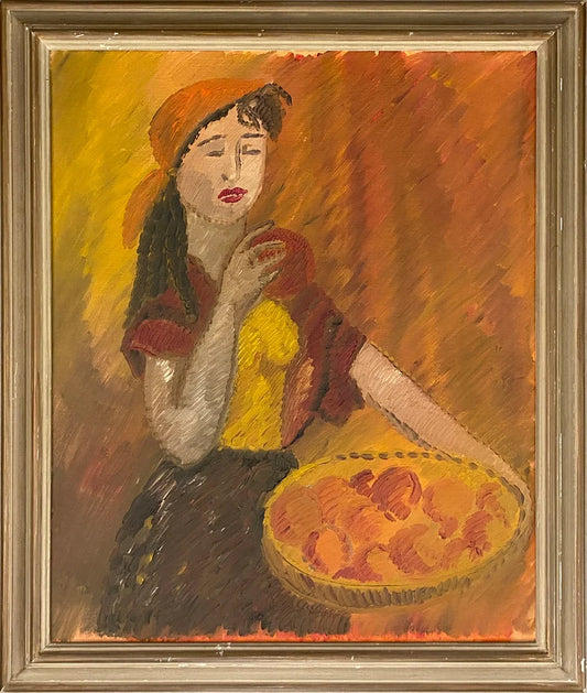 RESERVED The Orange Seller